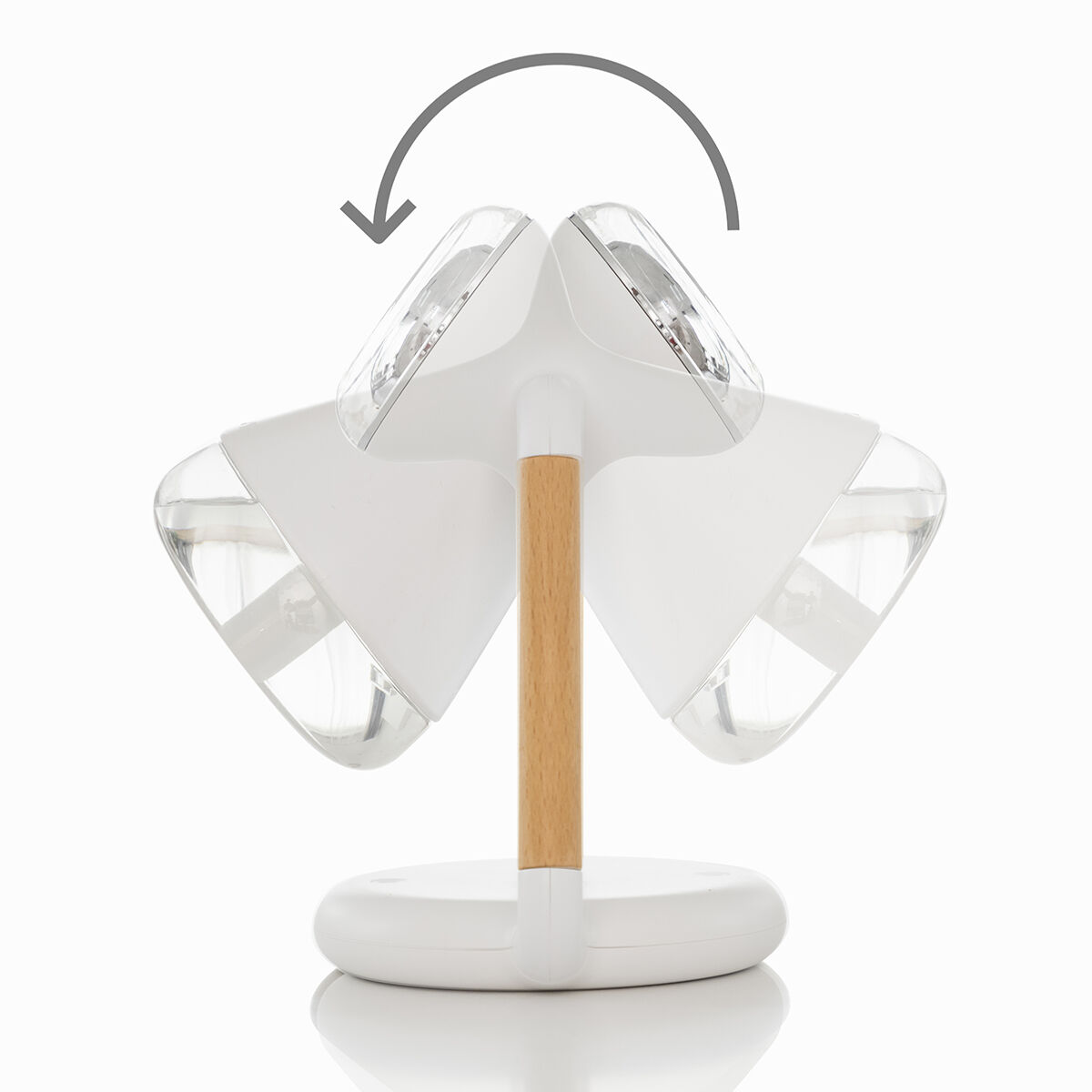 Umidificatore Diffusore per Ambienti e Caricabatterie Wireless 3 in 1 Misvolt InnovaGoods